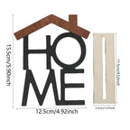 Rustic Charm Wooden Word Sign