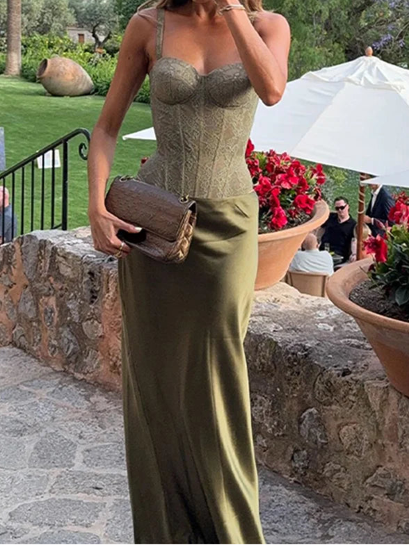 Spring Breeze 2 Piece Waist Cinching Skirt Set