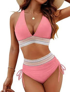 Palm Lines Bikini Set