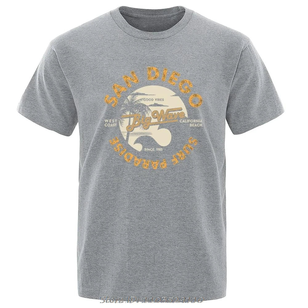 San Diego Surf Paradise 2D Unisex T-shirt