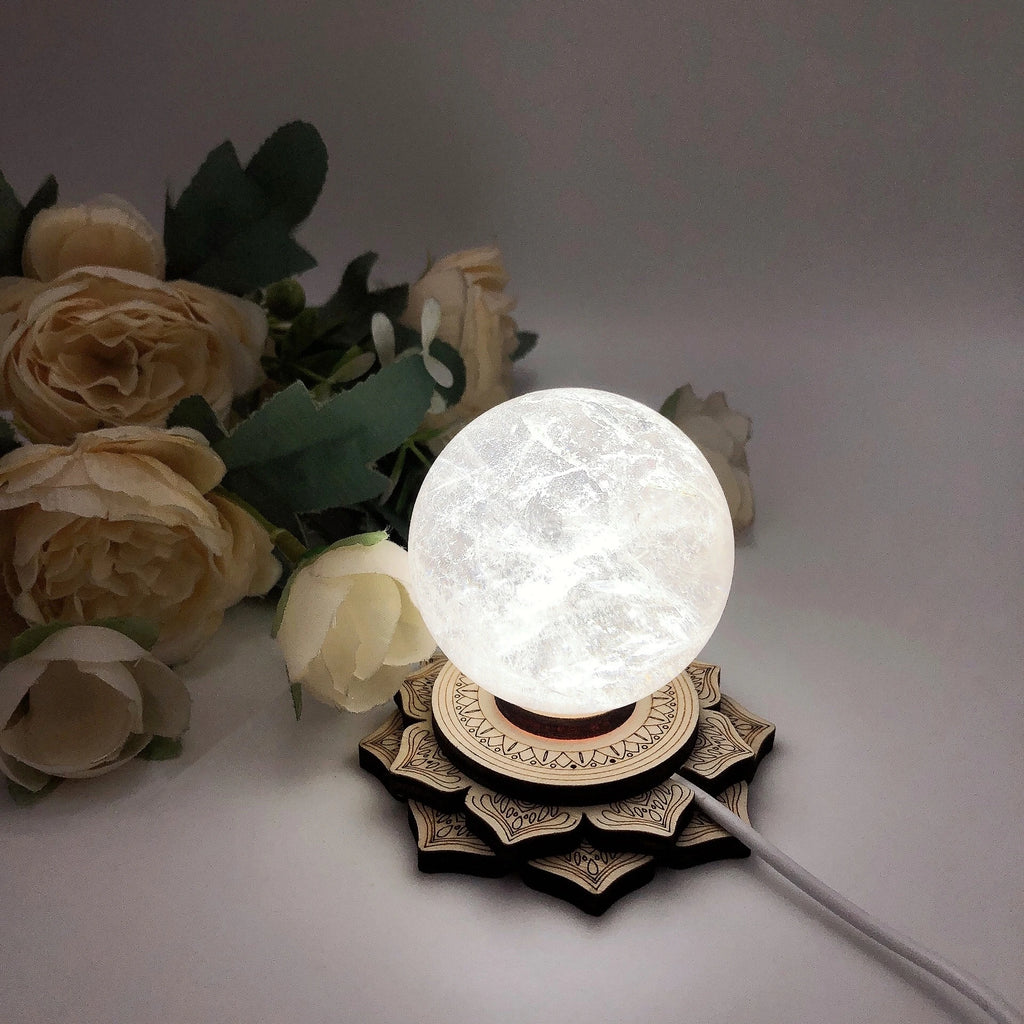 ZenBloom Wooden Lotus Decor
