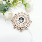 ZenBloom Wooden Lotus Decor