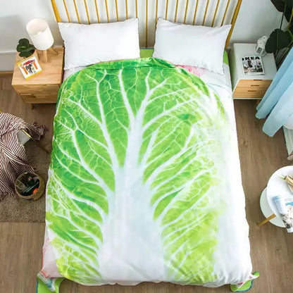 Cabbage Pancake Nap Blanket