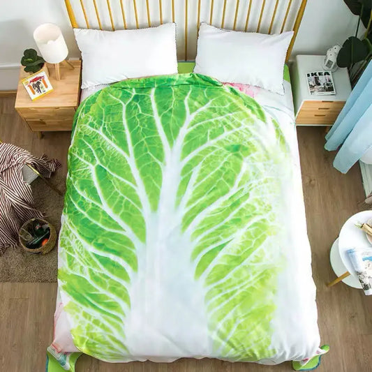 Cabbage Pancake Nap Blanket
