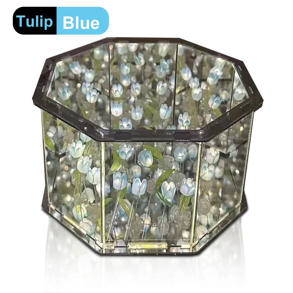 PetalGleam Tulip Mirror Light