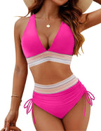 Palm Lines Bikini Set