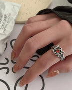 Minimalist Irregular Cocktail Ring