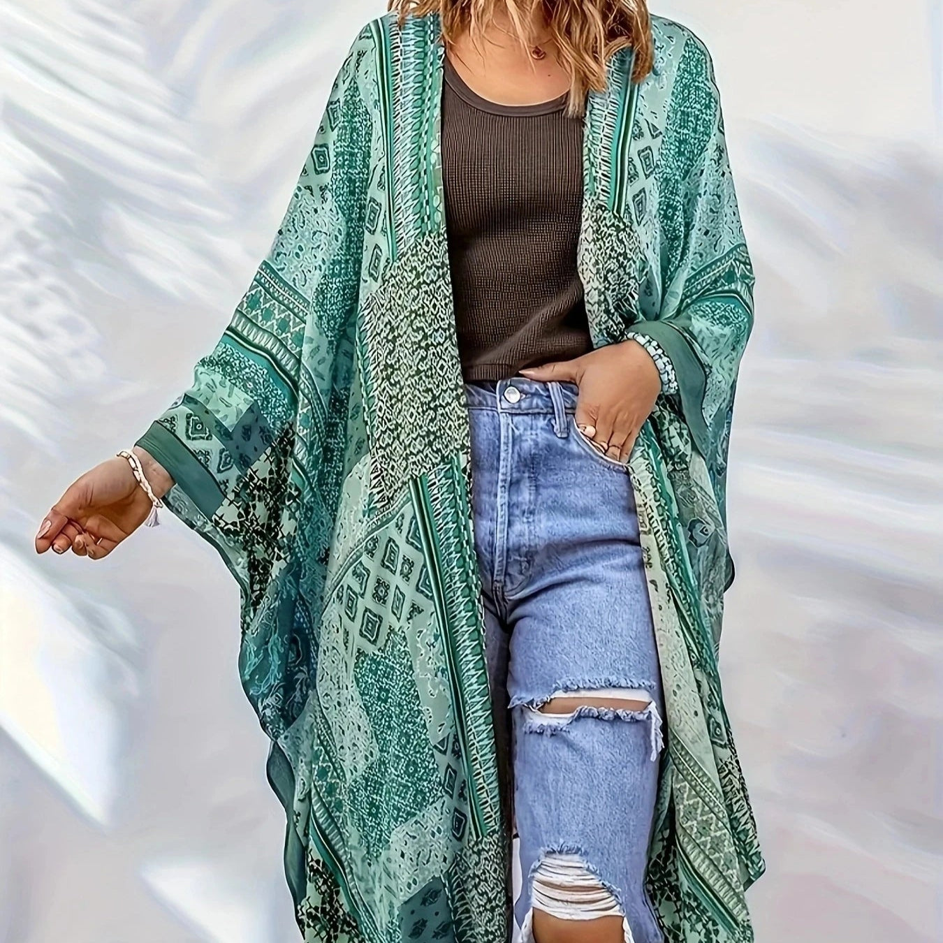 Sahara Sunset Boho Kimono