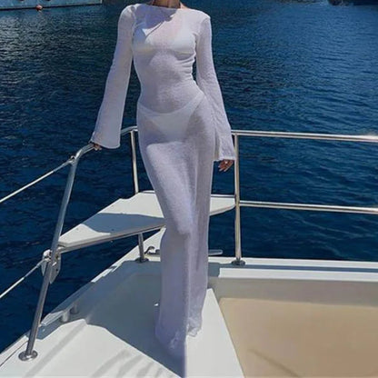 Luna Veil Beach Dress