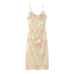 Summer Bloom Spaghetti Dress