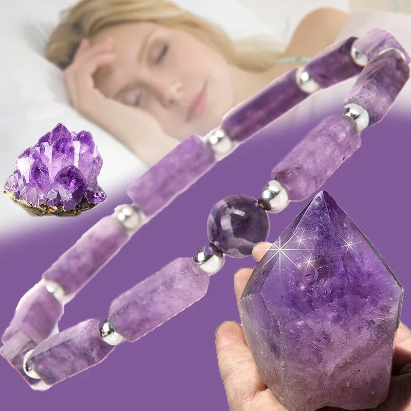 Natural Amethyst Energy Bracelet