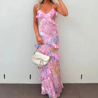 Summer Bloom Spaghetti Dress