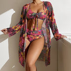 Heatwave 3-Piece Bikini Set