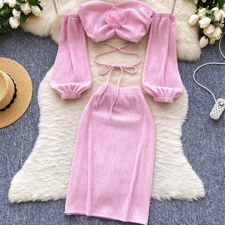 Sophia Summer Lace Plaid Dress