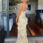 Summer Bloom Spaghetti Dress