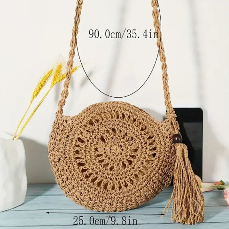 Bohemian Straw Handbag