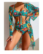 Heatwave 3-Piece Bikini Set