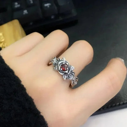 Minimalist Irregular Cocktail Ring