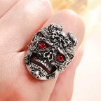 Bold Punk Rock Statement Ring