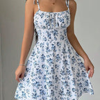 Floral Spaghetti Strap Dress