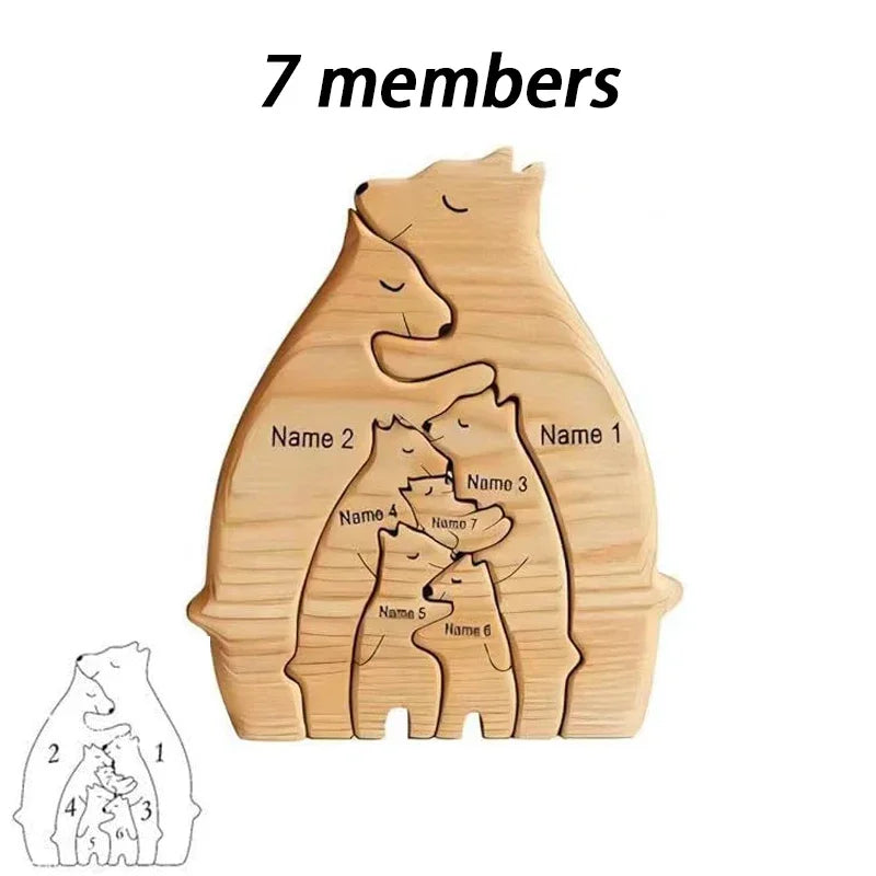 ForeverFamily Custom Wood Display