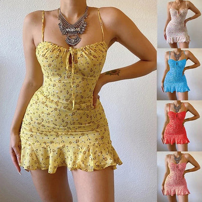 Chloe Floral Mini Dress