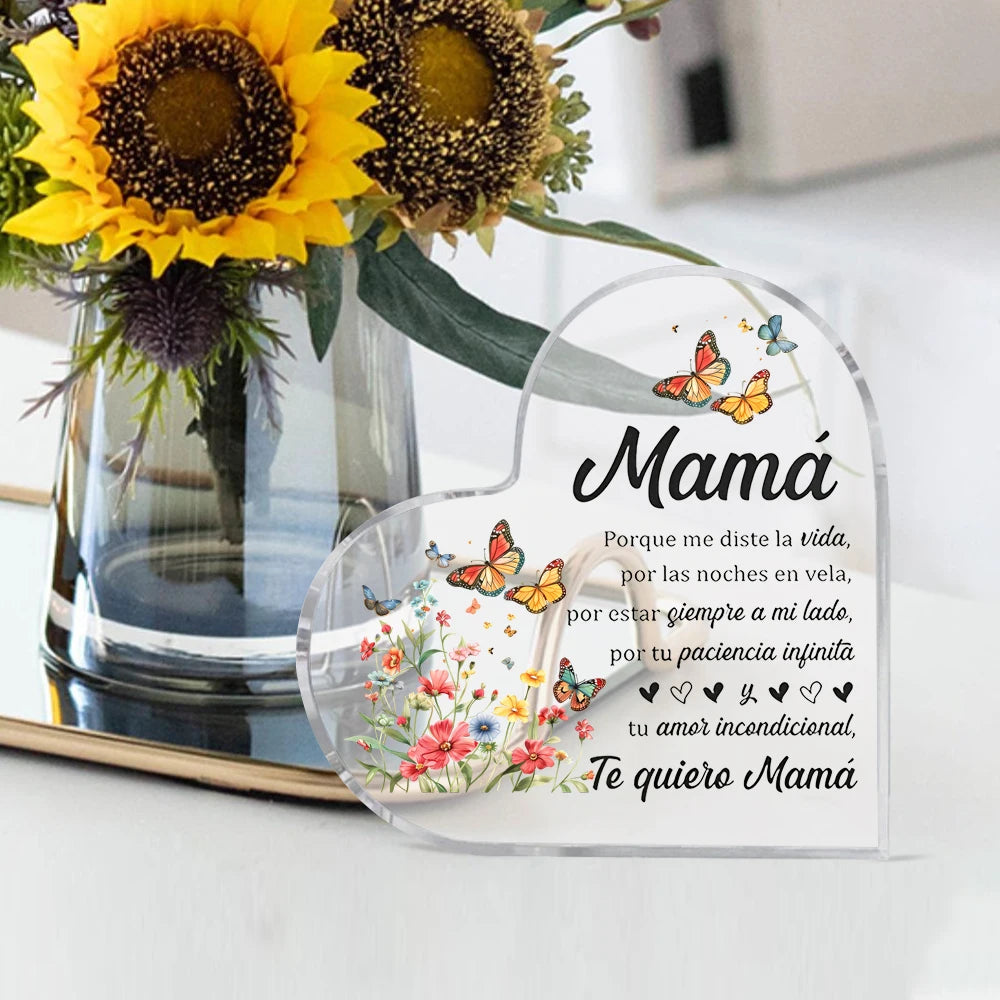 Best Mom Ever – Heart Shaped PVC Gift