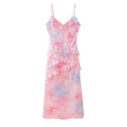 Summer Bloom Spaghetti Dress