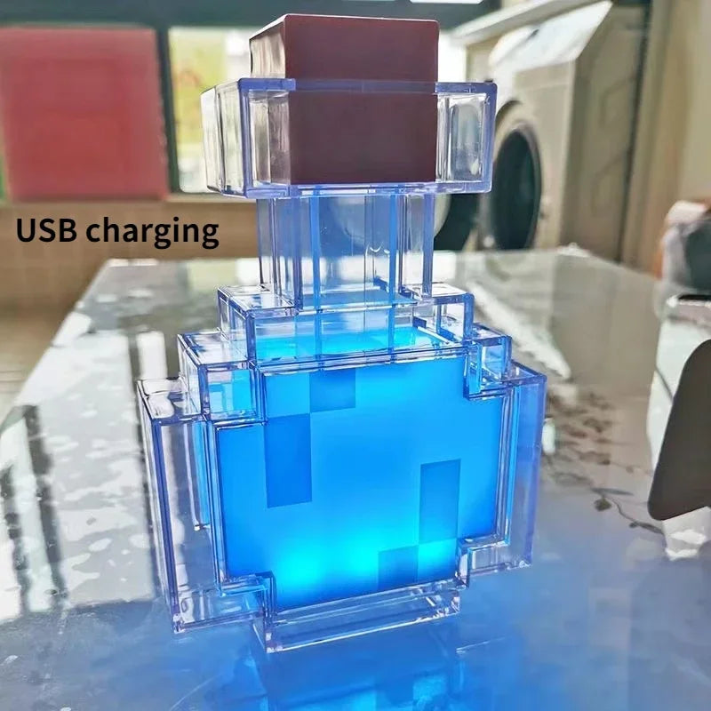 PixelGlow Color Bottle Lamp
