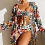 Heatwave 3-Piece Bikini Set