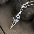 Steel Faith Torque Necklace