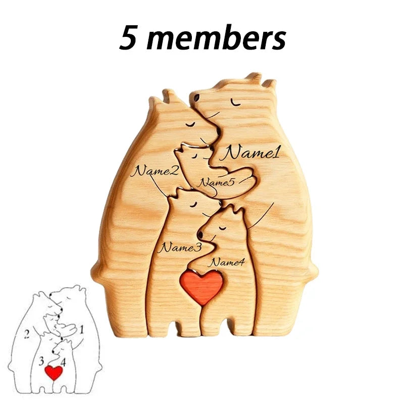 ForeverFamily Custom Wood Display