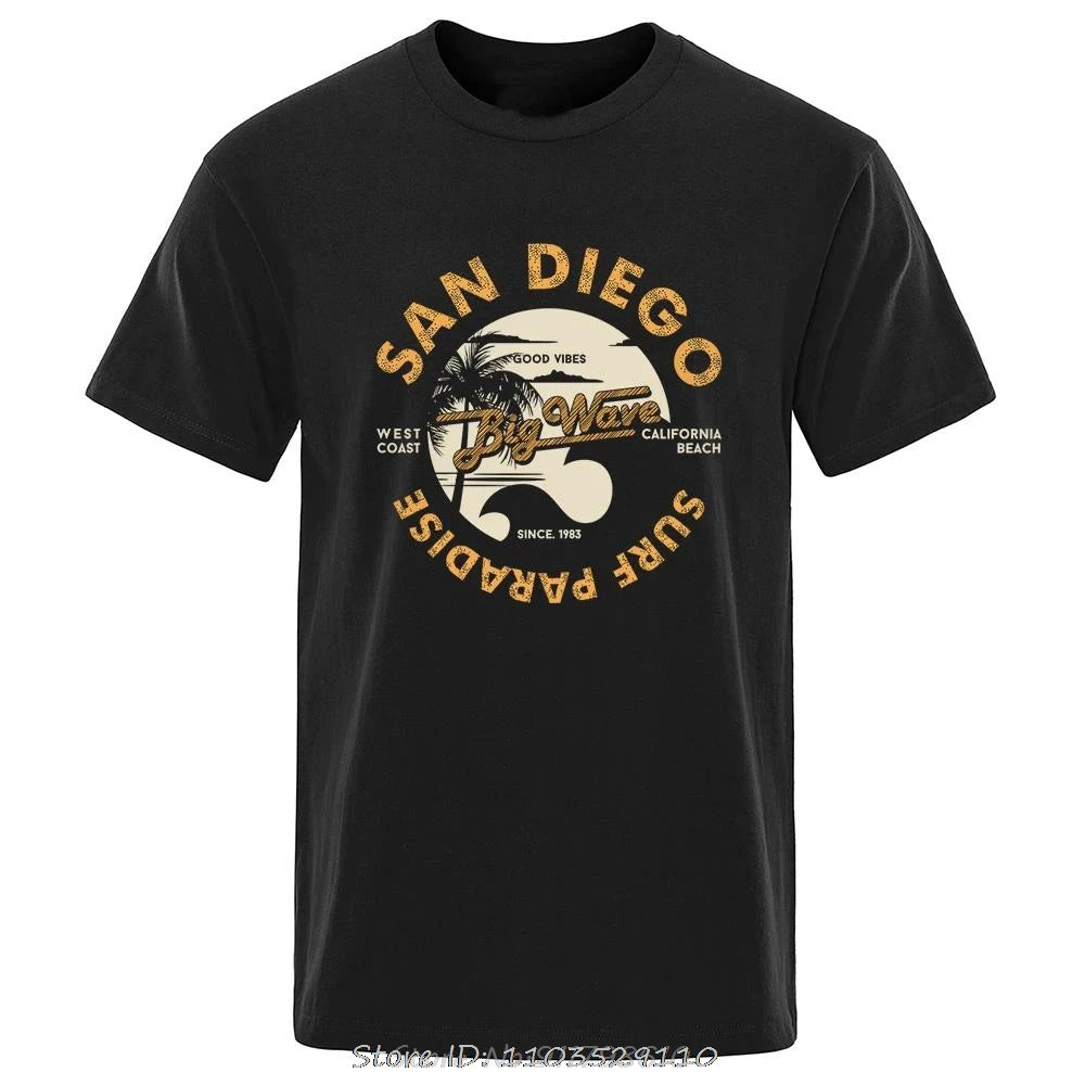 San Diego Surf Paradise 2D Unisex T-shirt