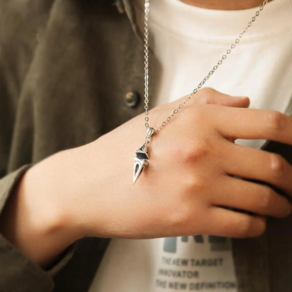 Steel Faith Torque Necklace