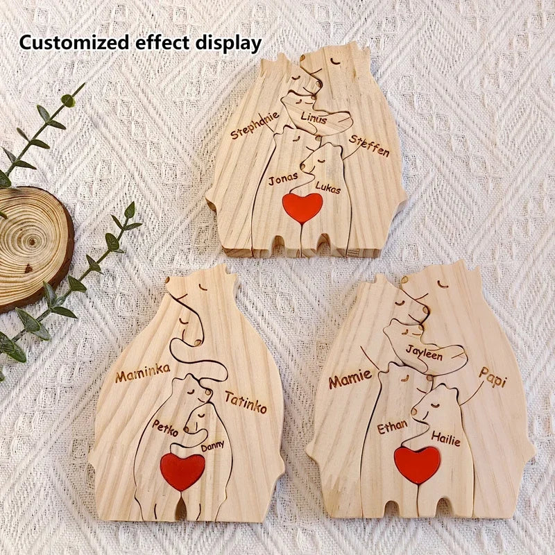 ForeverFamily Custom Wood Display