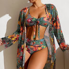 Heatwave 3-Piece Bikini Set