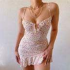 Chloe Floral Mini Dress