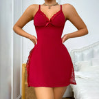 Luna Sheer Lace Nightdress
