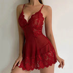 Luna Soft V-Neck Lingerie Dress
