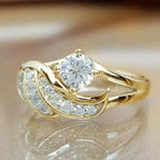 Zircon Engagement Ring for Women