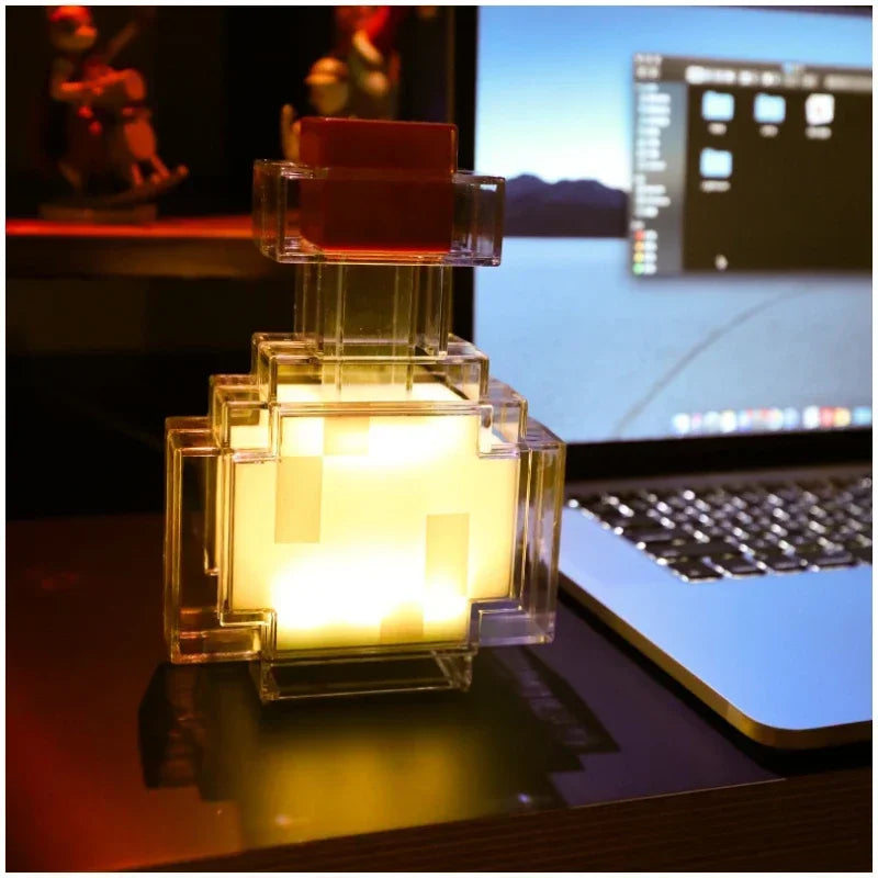 PixelGlow Color Bottle Lamp