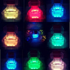 PixelGlow Color Bottle Lamp