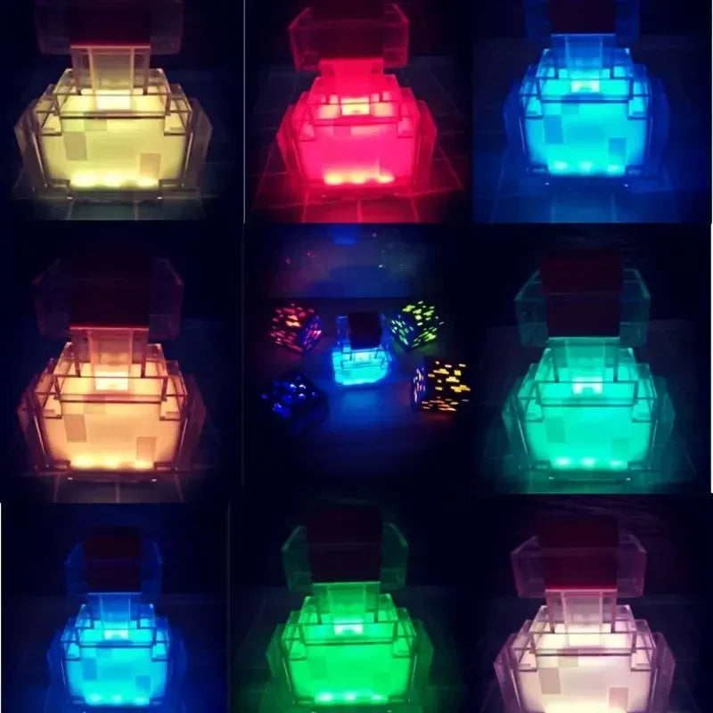 PixelGlow Color Bottle Lamp