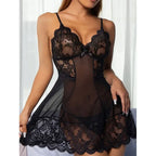 Velvet Kiss Spandex Nightdress Set