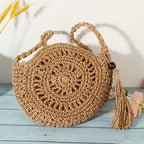 Bohemian Straw Handbag