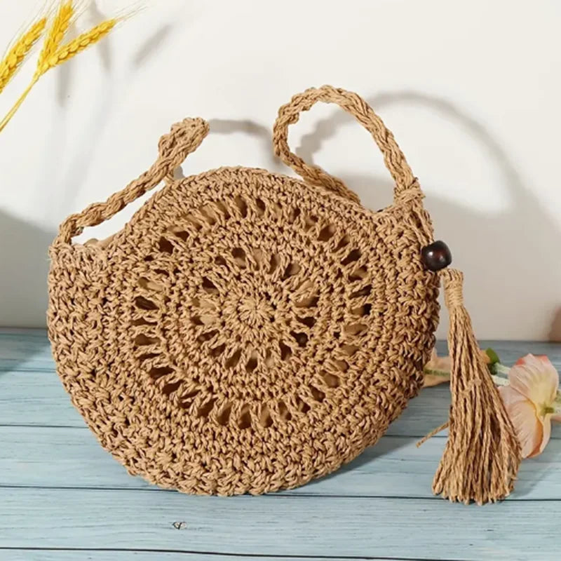 Bohemian Straw Handbag