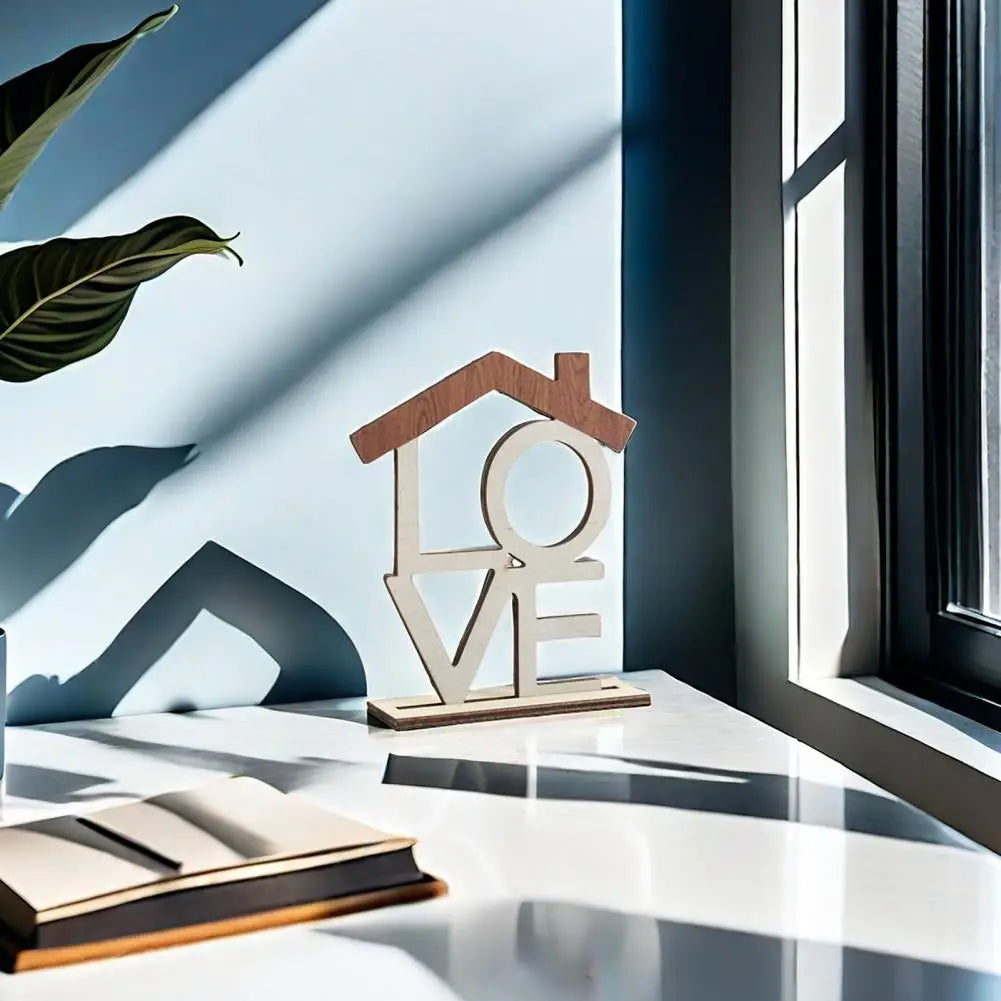 Rustic Charm Wooden Word Sign