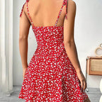 Floral Spaghetti Strap Dress