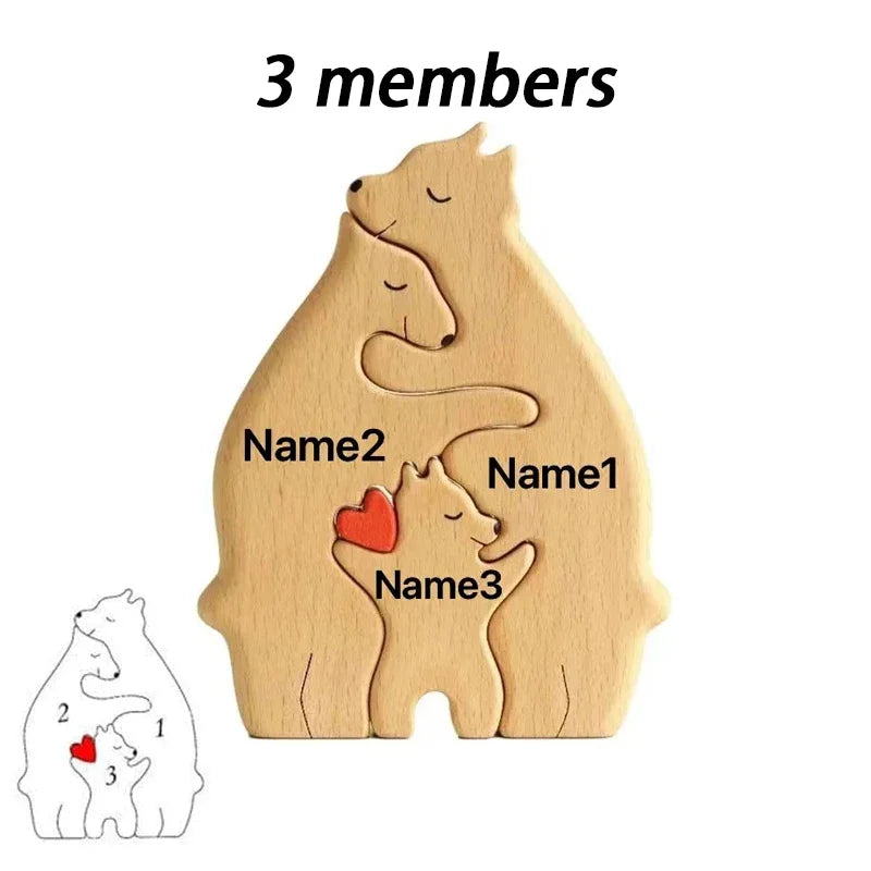 ForeverFamily Custom Wood Display