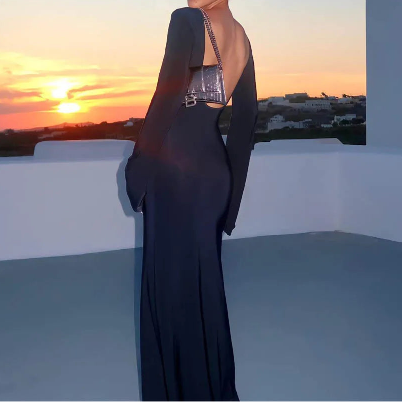 Luna Veil Beach Dress